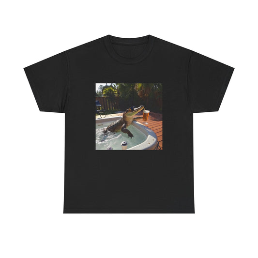 Crocodile Beer Hot Tube Tee
