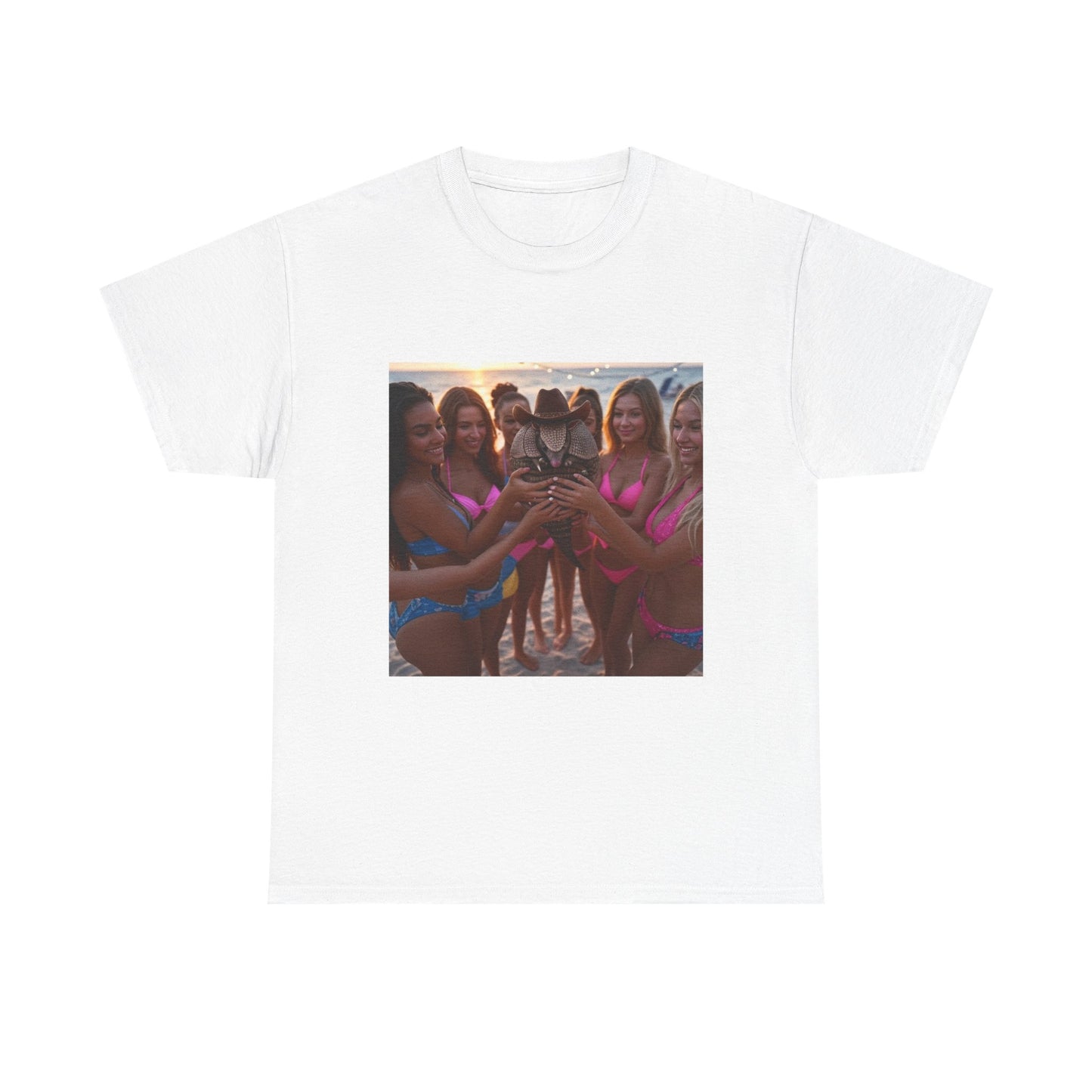 Girls Holding Armadillo Tee