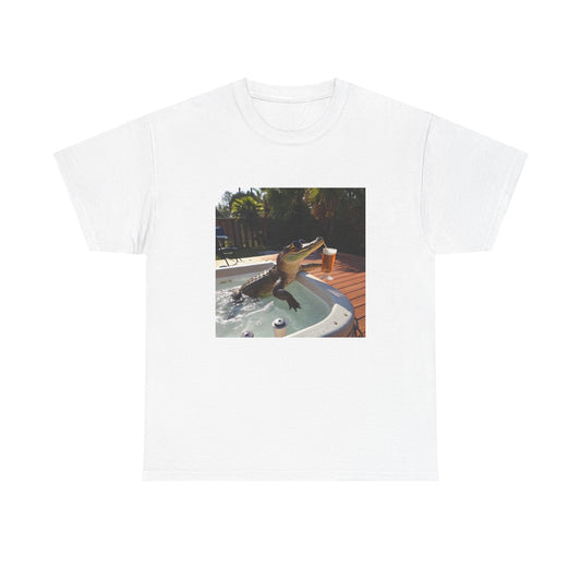 Crocodile Beer Hot Tube Tee
