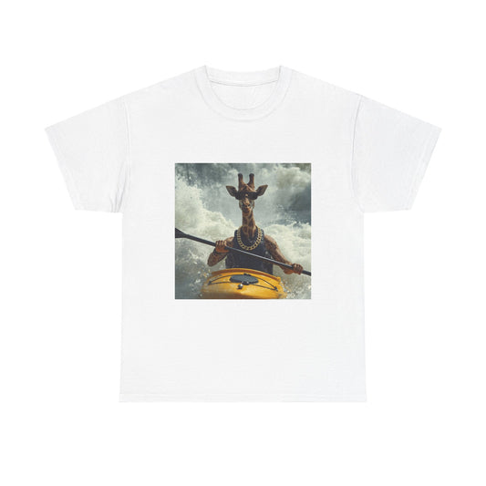 Giraffe Kayaking Tee