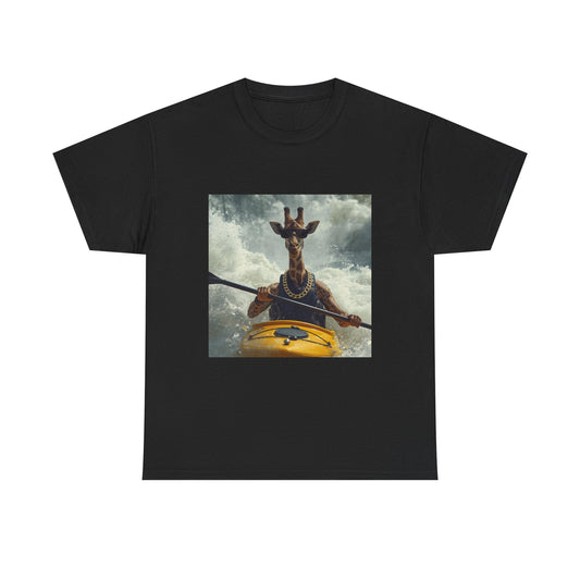 Giraffe Kayaking Tee