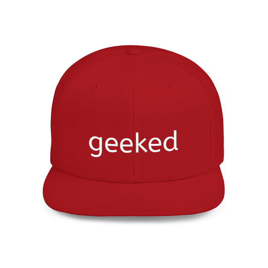Geeked Snapback Hat